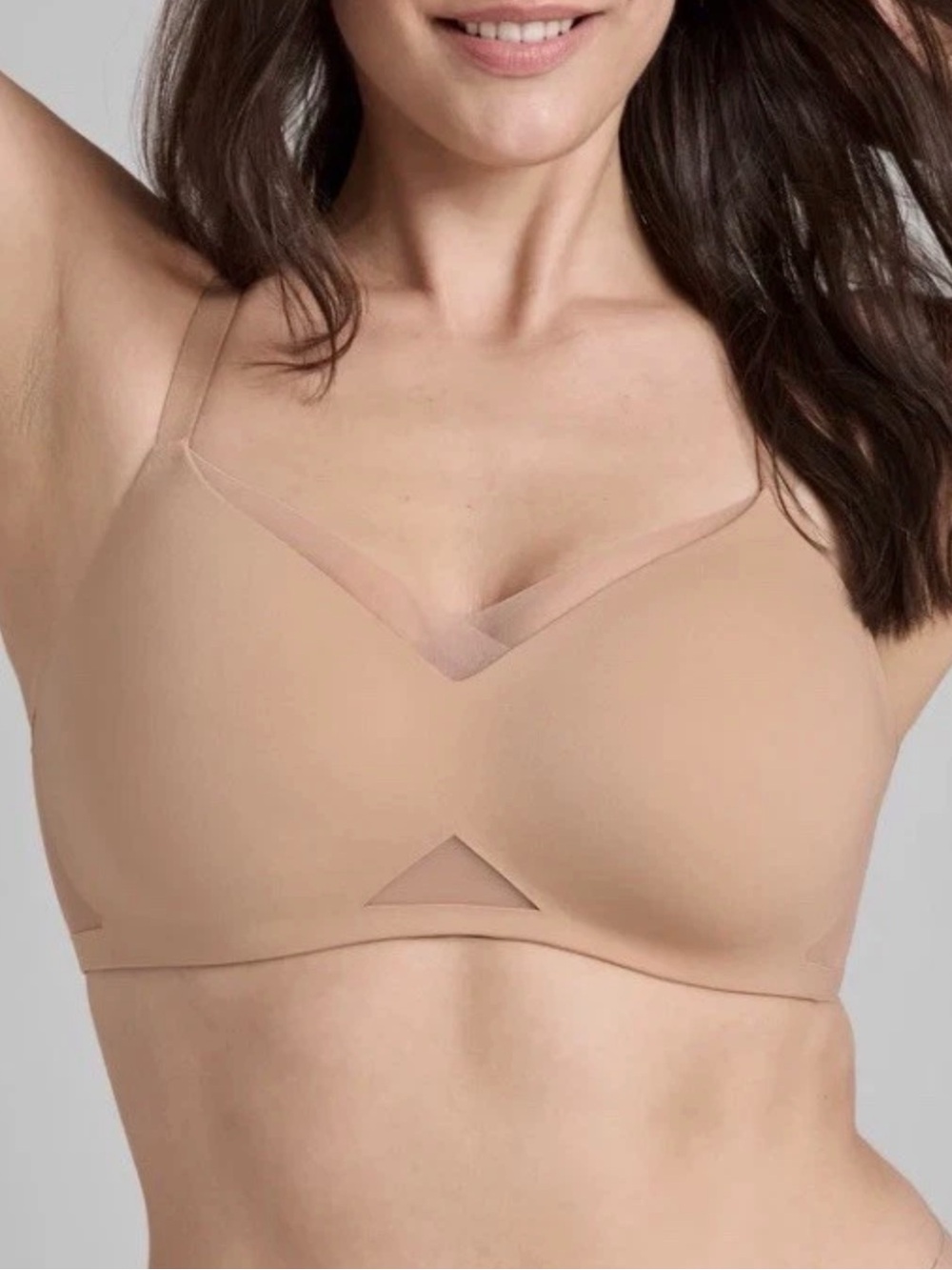 Honeylove crossover Beige Bra 42DD(E)/DDD(F)-Like New